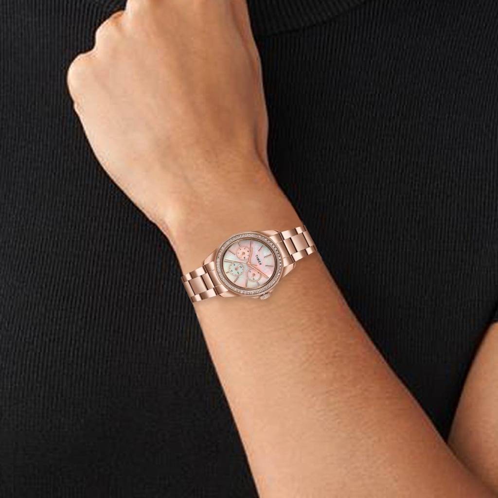 Timex Round 36Mm Dial Analog Women Watch - Tw000Z401 : TW000Z403