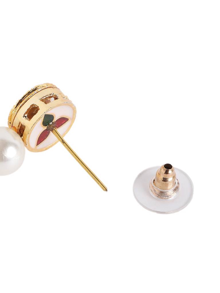 Gold Plated Timeless Pearl Set : FJS6305