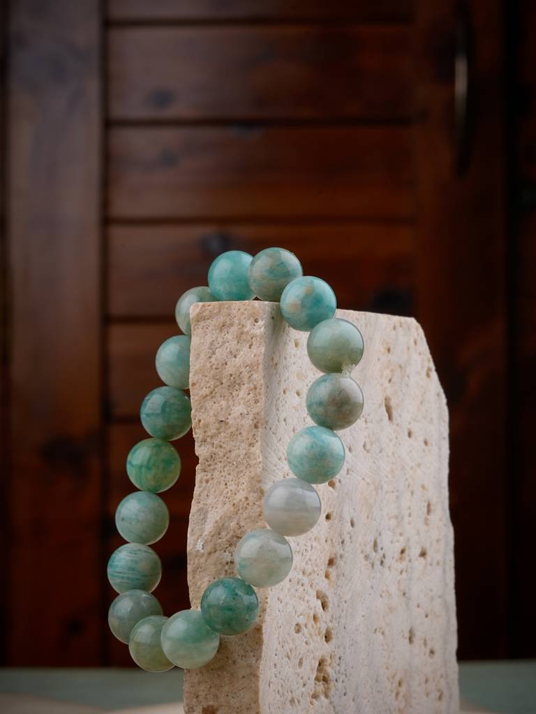 Amazonite  Gemstone Bracelet : BBM46