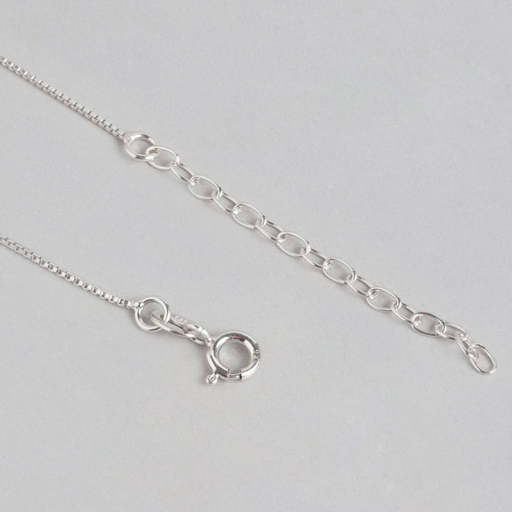 Elegant Diva Cz 925 Sterling Silver Necklace : NL-30149