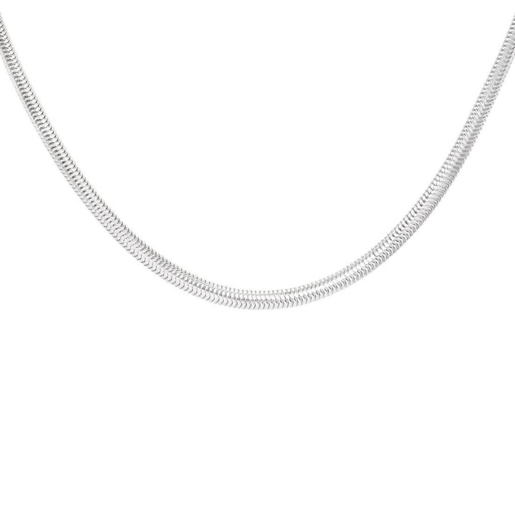 Elegant Men'S 925 Sterling Silver Snake Chain : M-CH-10072-20-4-S