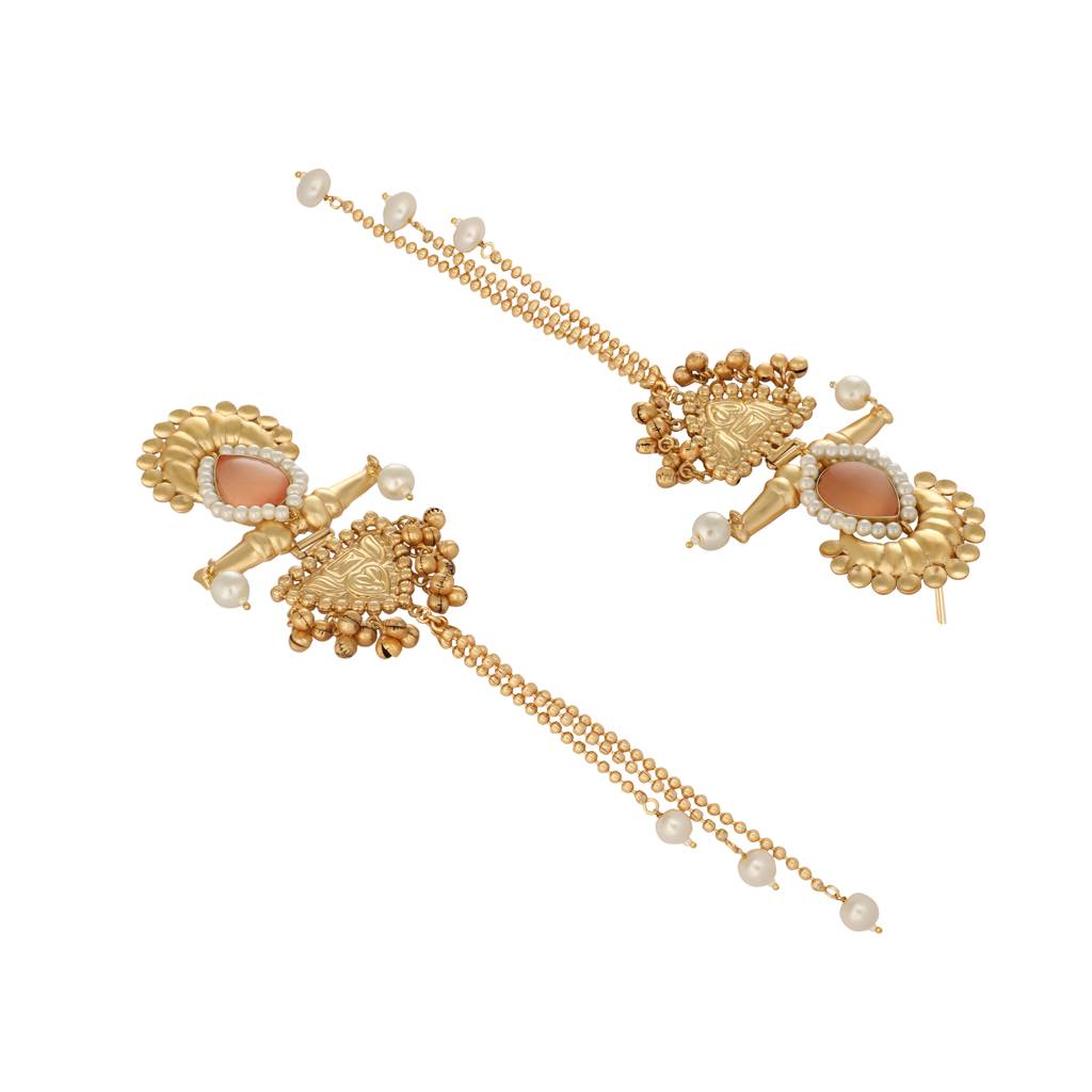 Serene Cascade Dangler Earrings : YI24A0438E