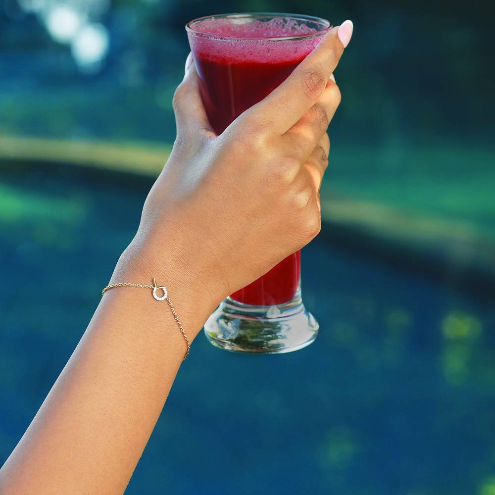 Serene Tail - Lab Diamond Bracelet : LLBR0096