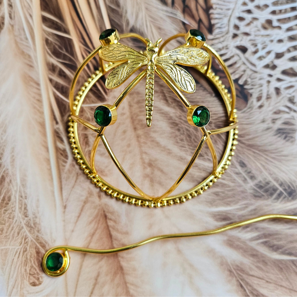 Dragonfly Hair Bun Accessory : HB007