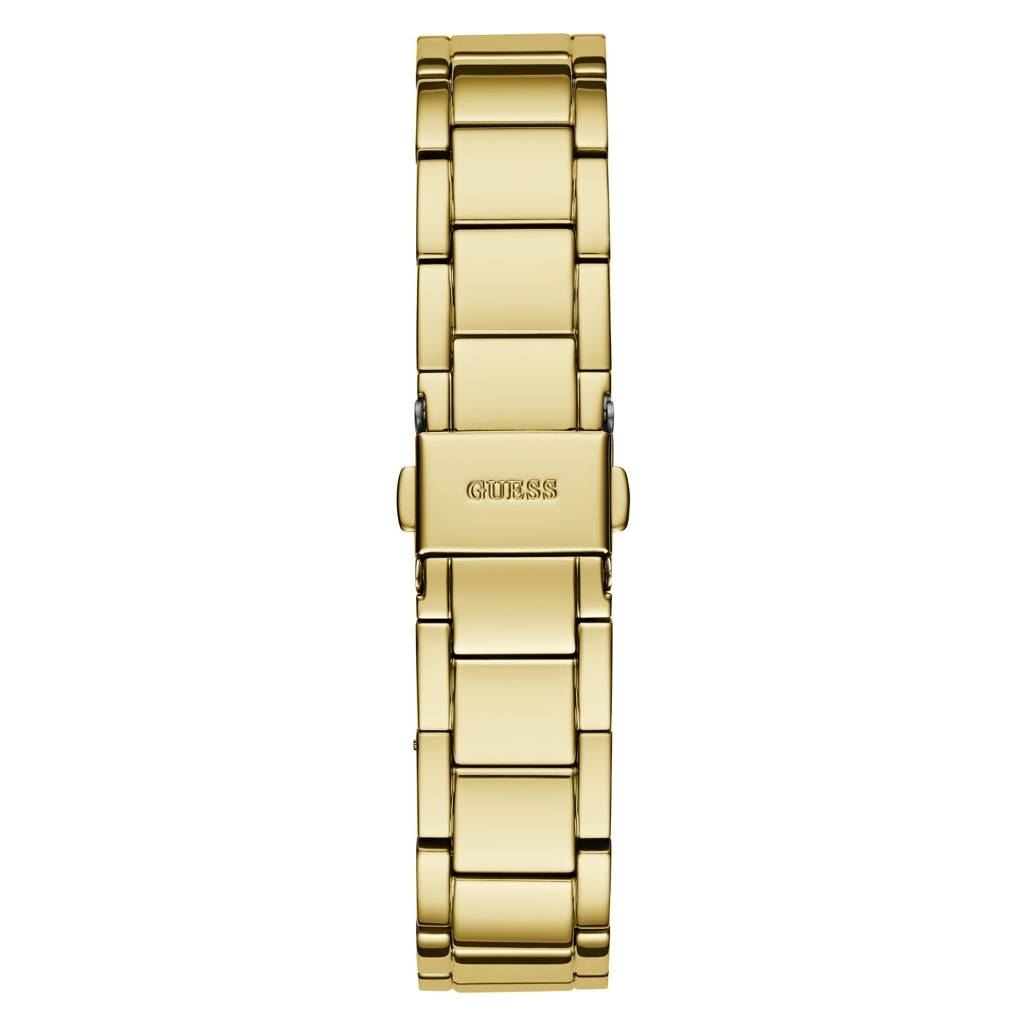 Guess Round 36Mm Gold Dial Analog Women Watch - Gw0746L2 : GW0746L2