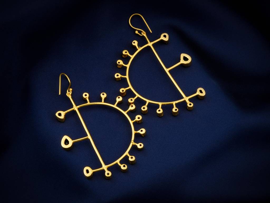 Vibrant Sun Earrings : GRE81