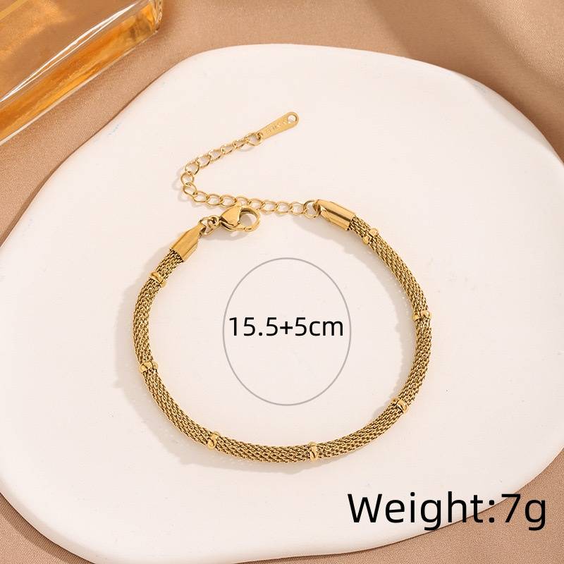 Ocean Breeze Rope Loose Bracelet : OceanBreezeRopeLooseBracelet-LT-BR-LG-26