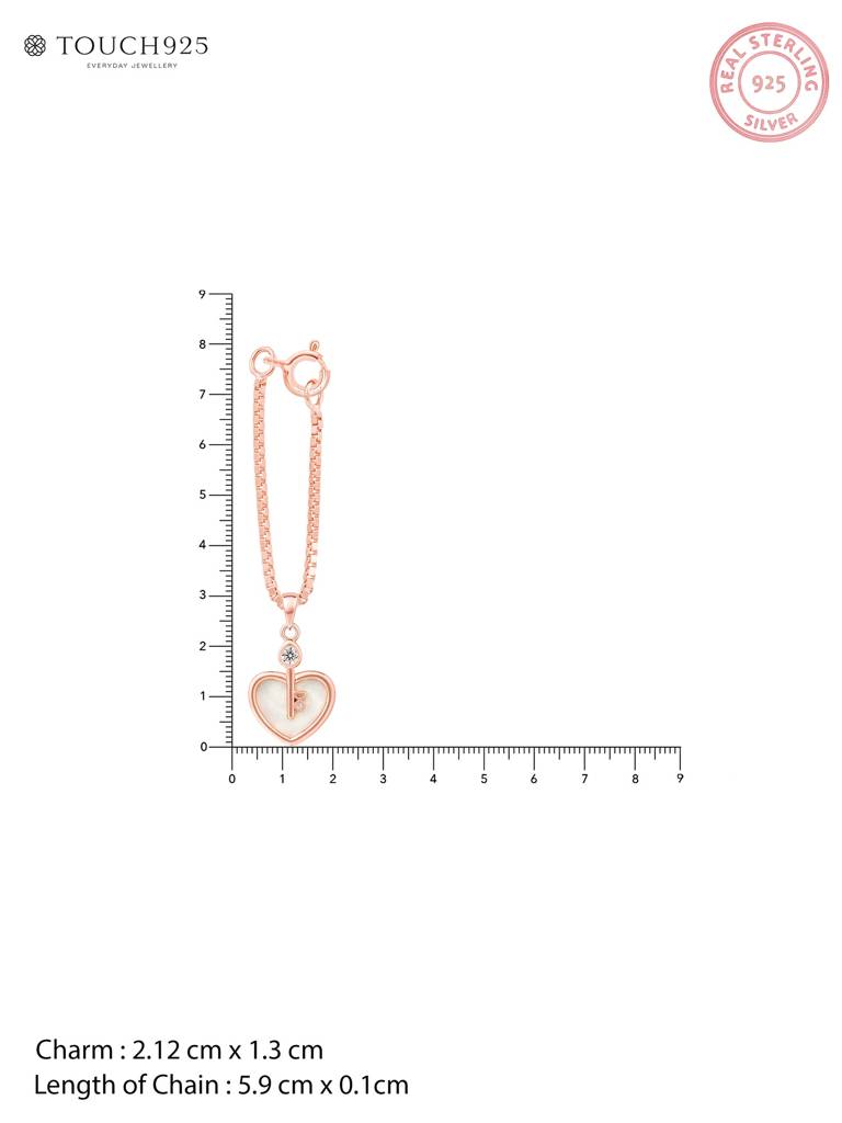 Secret Key Heart Charm : IPDCH419