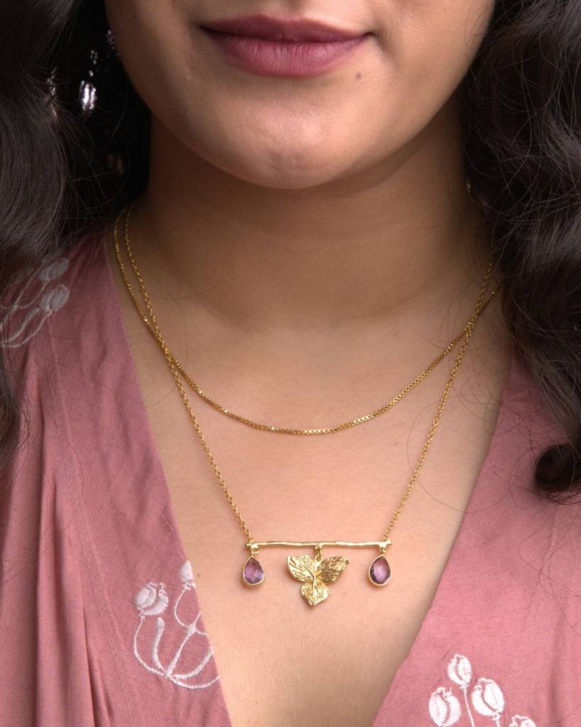 Kyna Layered Necklace : EBK2LN