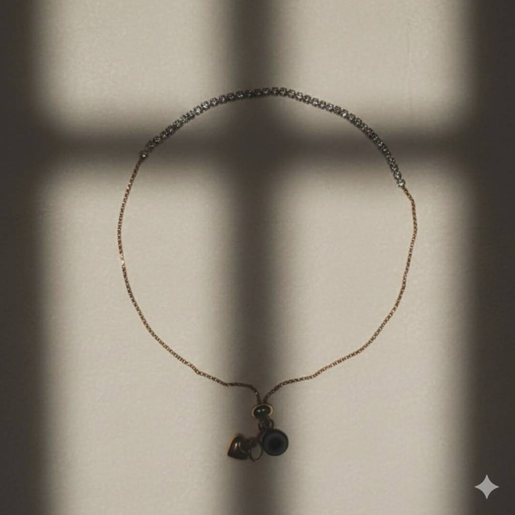 925 Pure Silver Charm Bracelet-Br1104 : BR1104