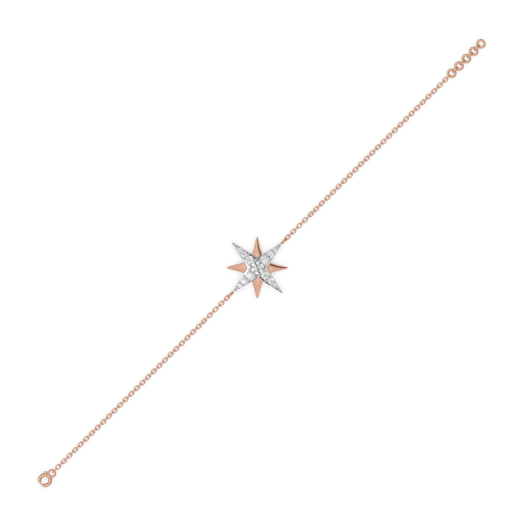 Northstar - Lab Diamond Bracelet : LLBR0103