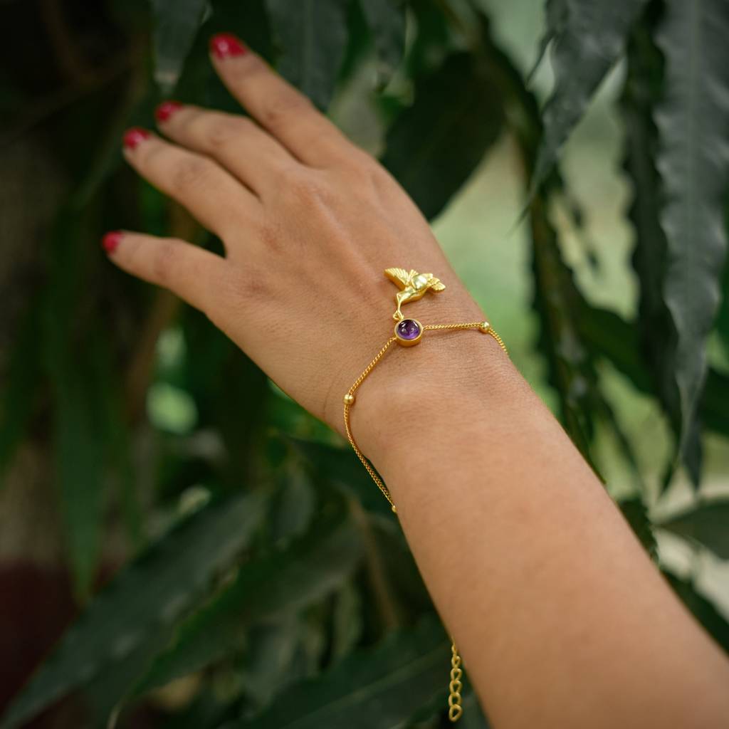 Green Bee Eater Bird Bracelet : TCCB09