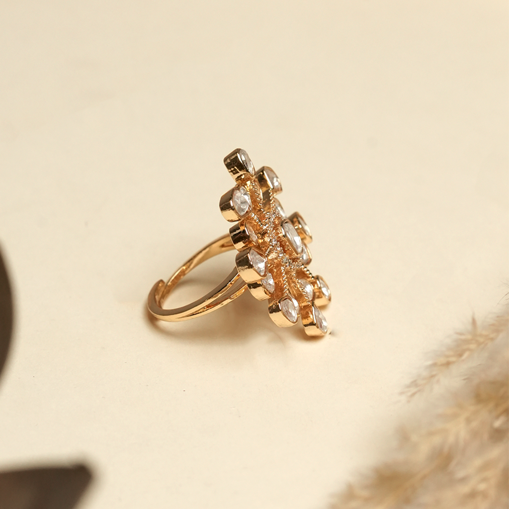 Designer Moissanite Ring : CAO0039MPS