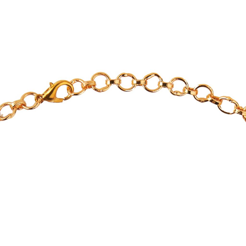 Double Freshwater Pearl Cleopatra Necklace In White : NCK-DBL-CLEO-WT-PRL-S