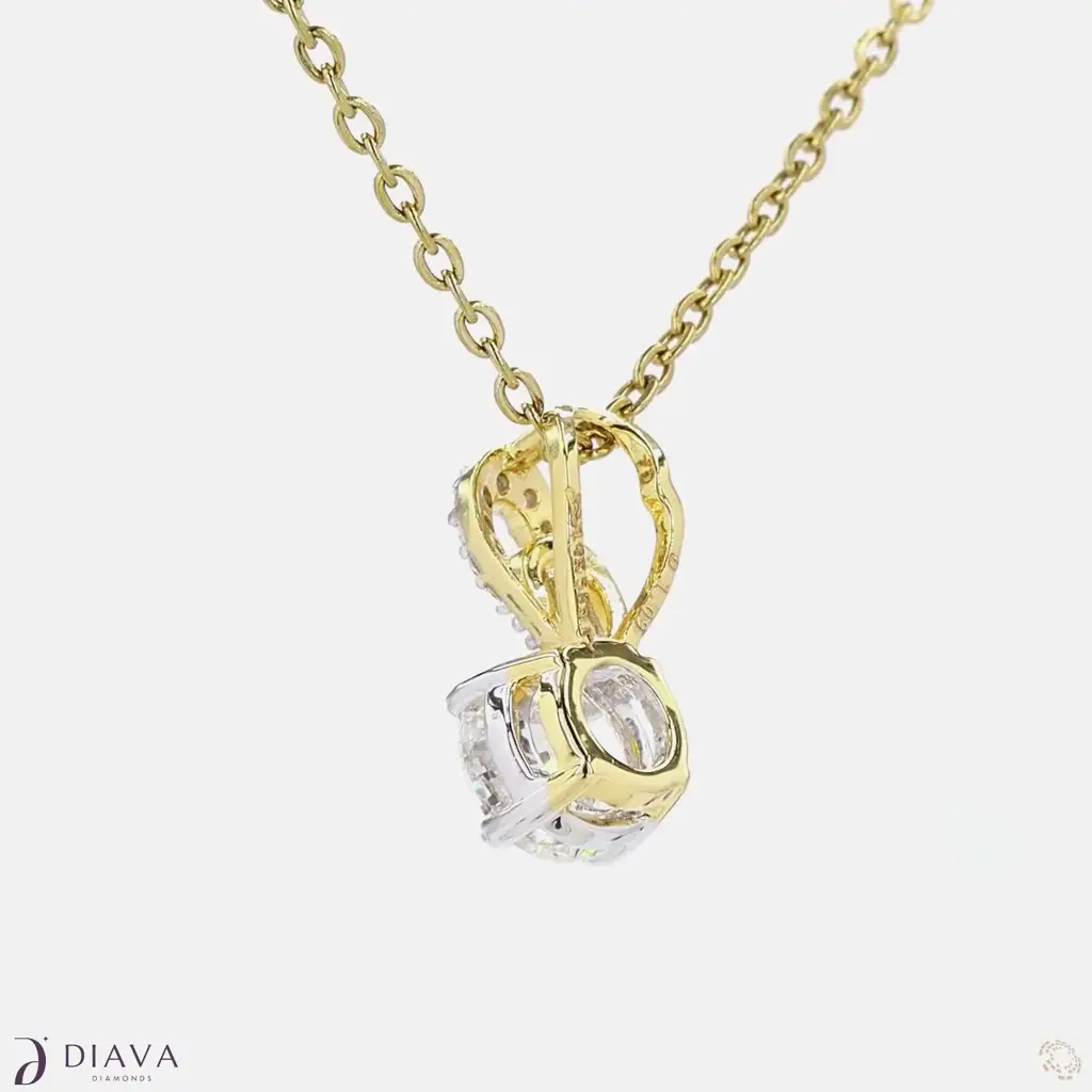 Eternal Loop Solitaire Pendant : EternalLoopSolitairePendant
