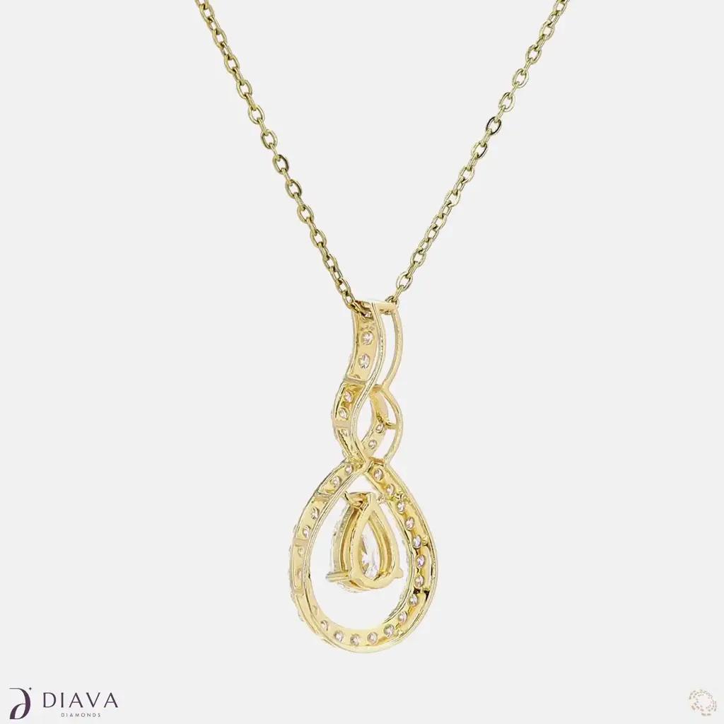 Infinity Teardrop Pendant : InfinityTeardropPendant