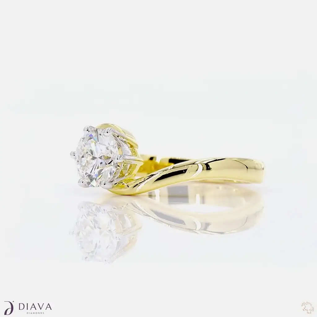 Petite Solitaire Promise Ring : PetiteSolitairePromiseRing