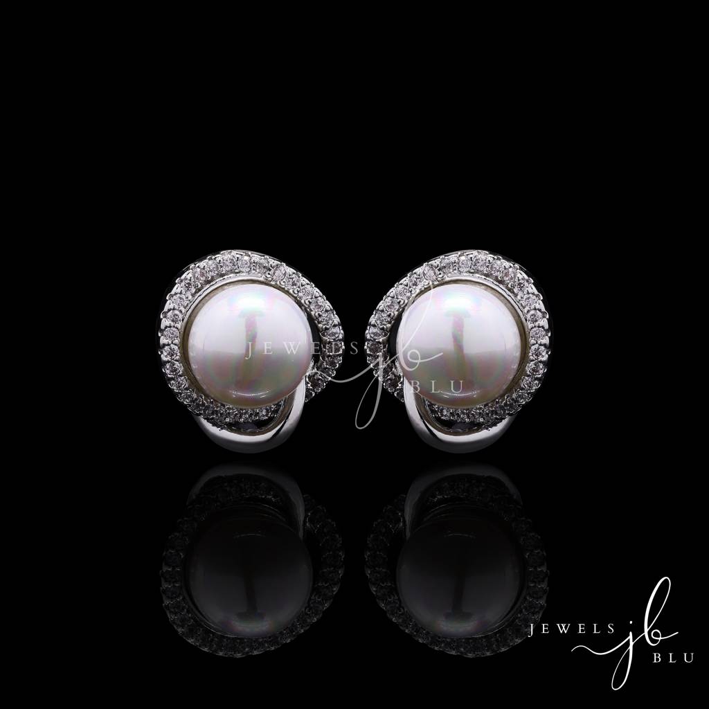Exclusive Value Combo Of Two Fresh Water Pearl Stud Pairs - Peace : 600004