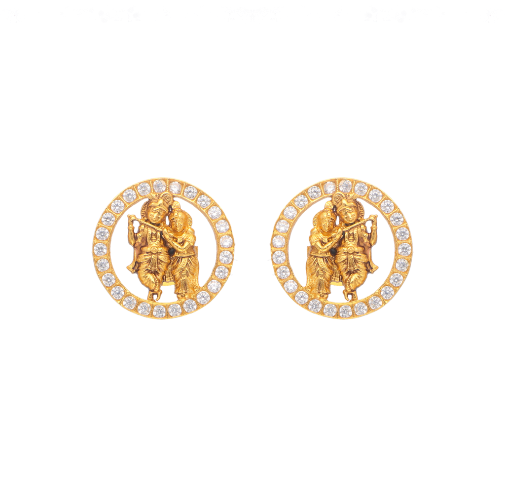 Radha Krishna Earrings : 601