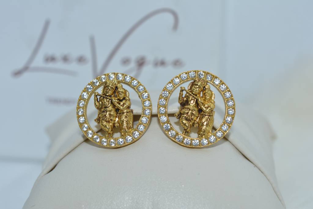 Radha Krishna Earrings : 601