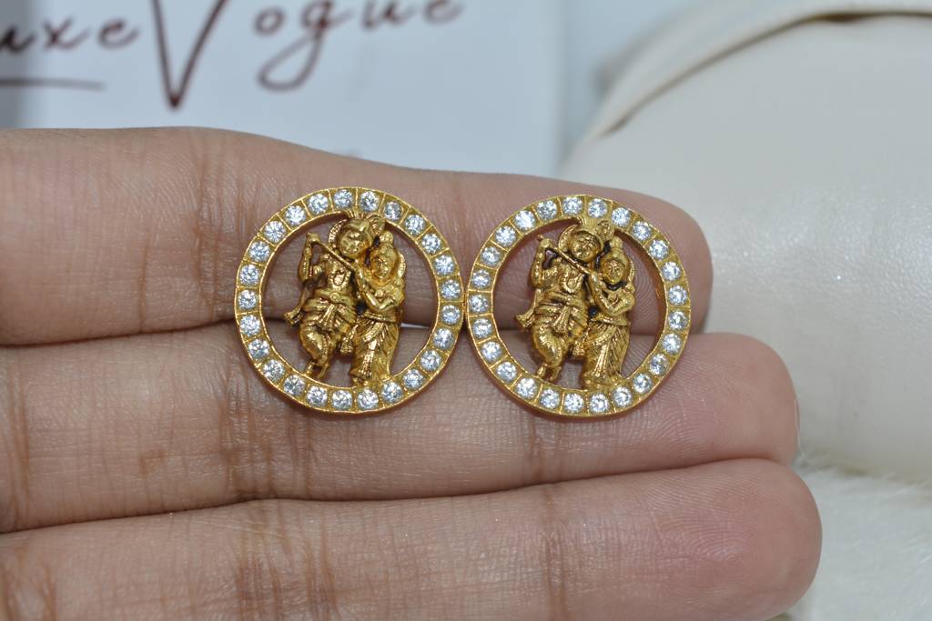 Radha Krishna Earrings : 601