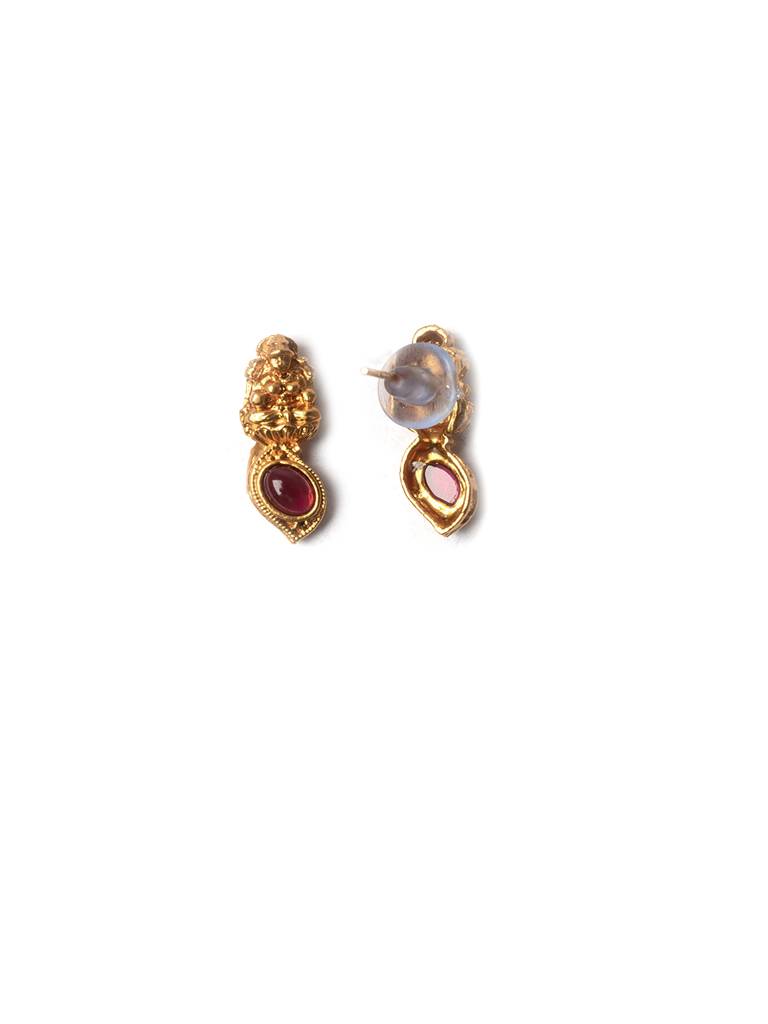 Gold Plated Double Line Mano Patti Combo Jewellery Set : SATJS209
