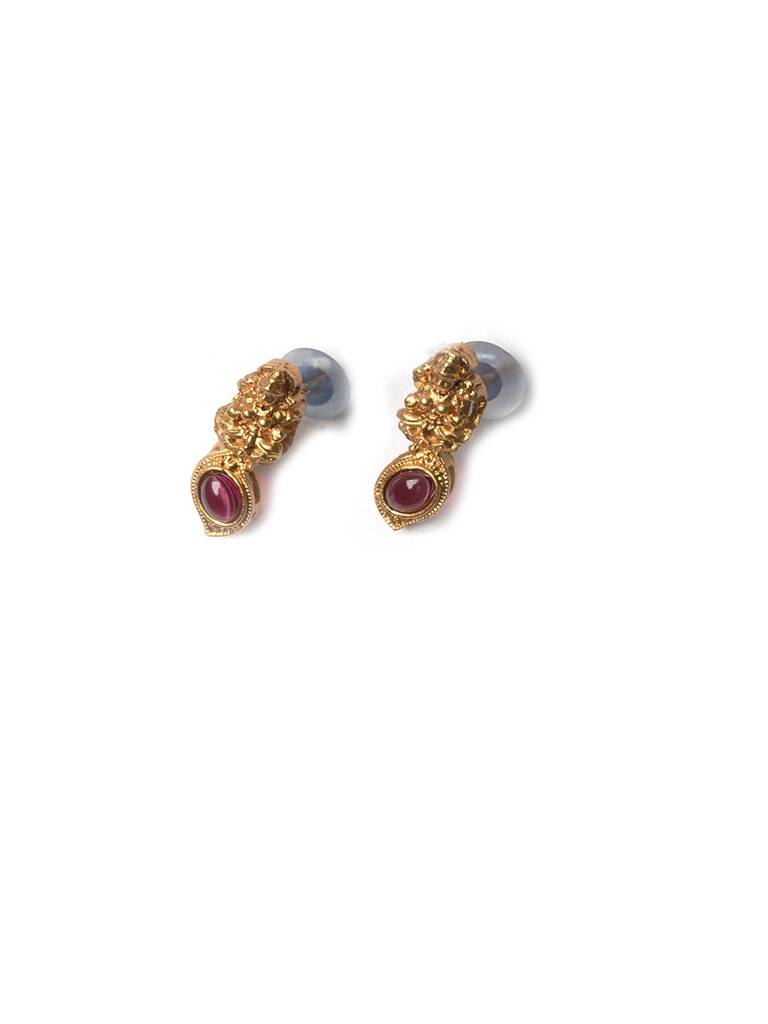 Gold Plated Double Line Mano Patti Combo Jewellery Set : SATJS209