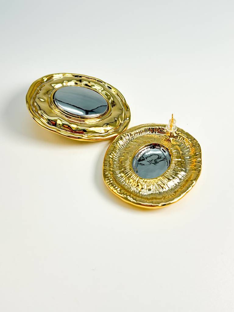 Haute Couture Two Faced Earrings : E0032