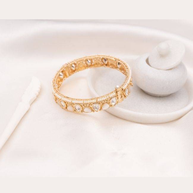 Yuva Mop & Kundan Bangle : PA-1400