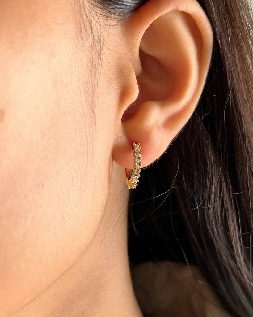 18K Gold Plated Ophelia Earrings : E61