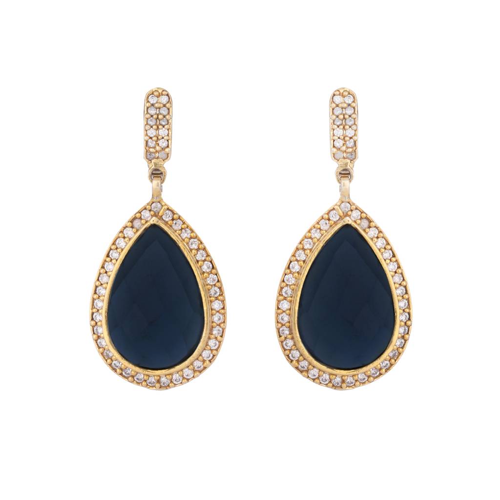 22K Gold Plated Radiant Essence Earrings : YI24A0398E