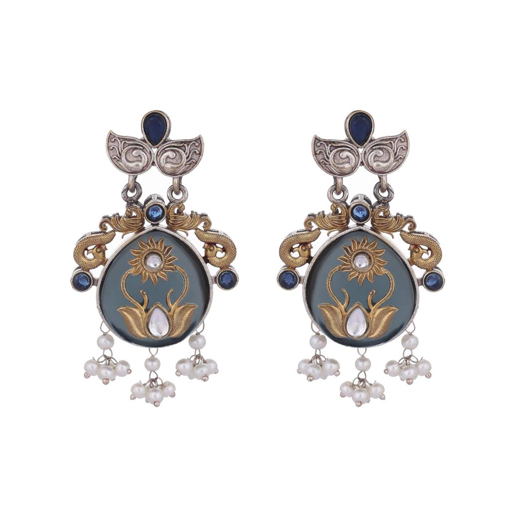 Boho Glam Dangler Earrings : YI24A0645E
