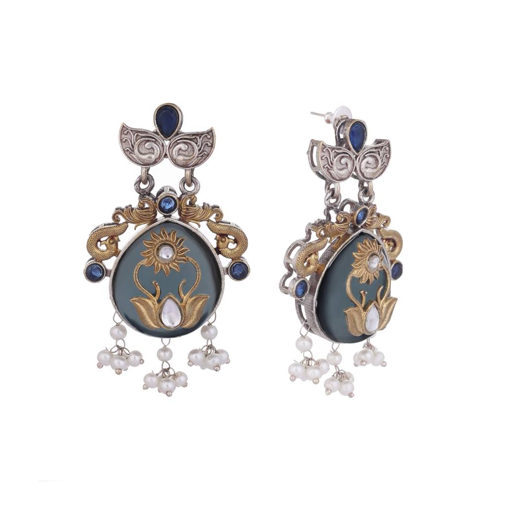 Boho Glam Dangler Earrings : YI24A0645E
