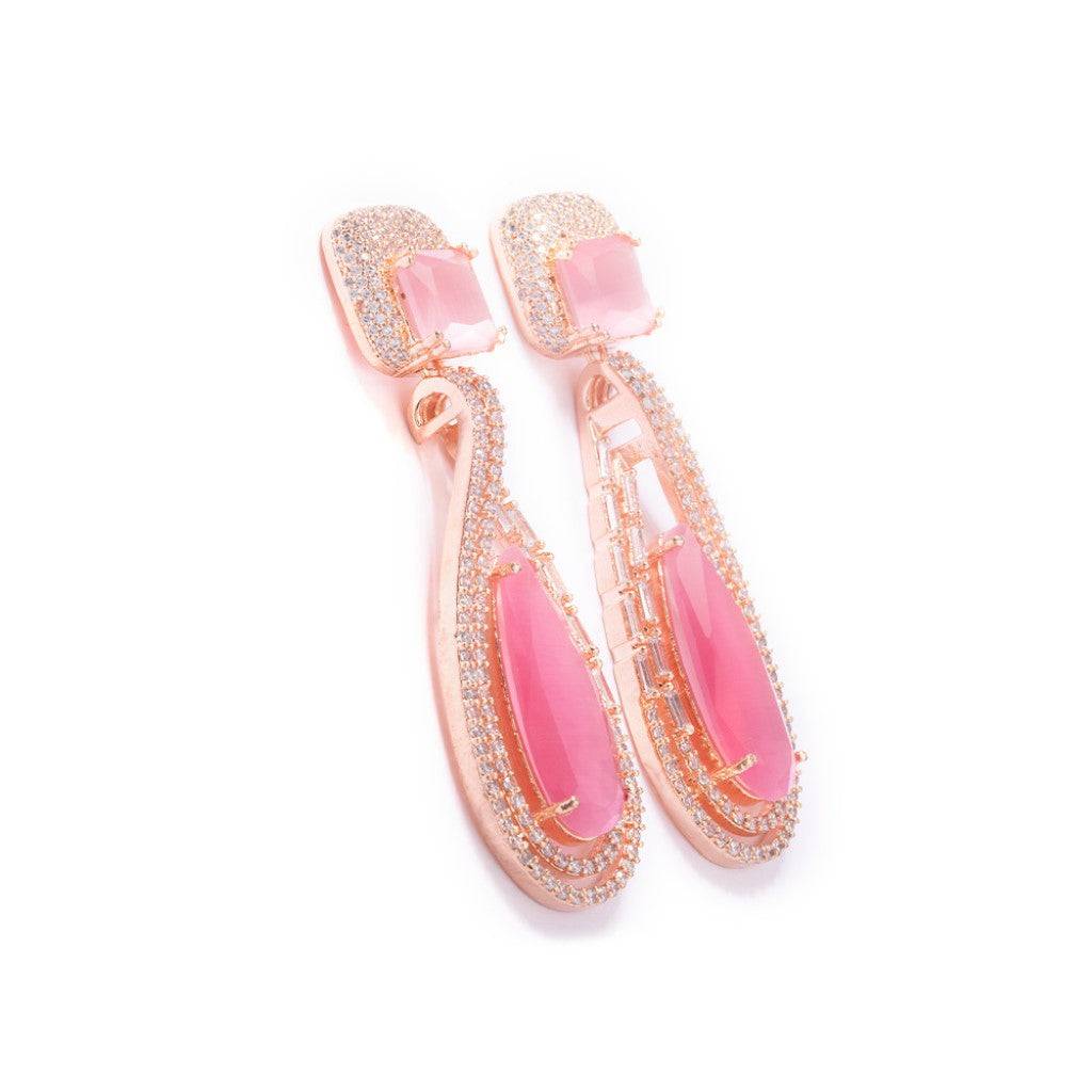 Dynamic  Dazzle Drop Earrings : ER048