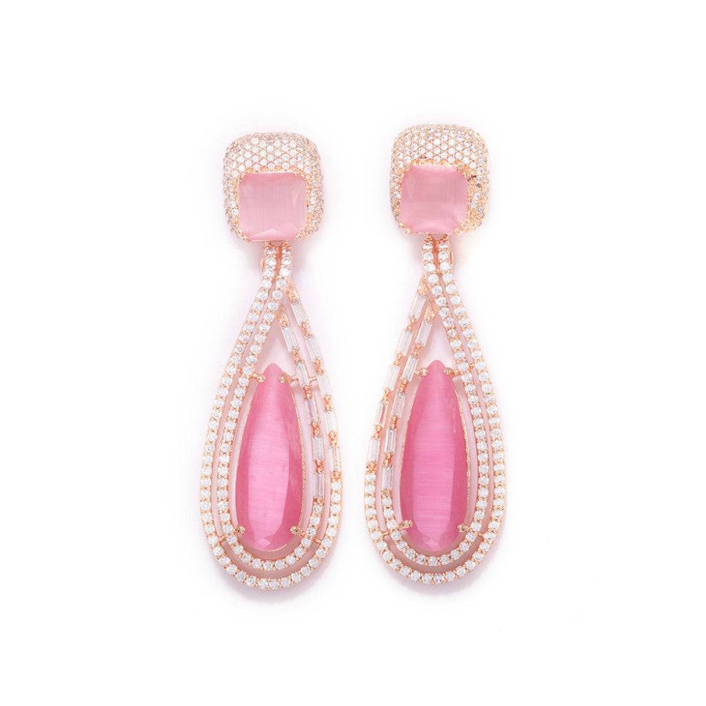 Dynamic  Dazzle Drop Earrings : ER048