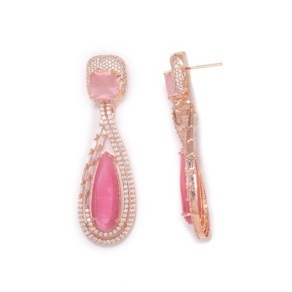 Dynamic  Dazzle Drop Earrings : ER048