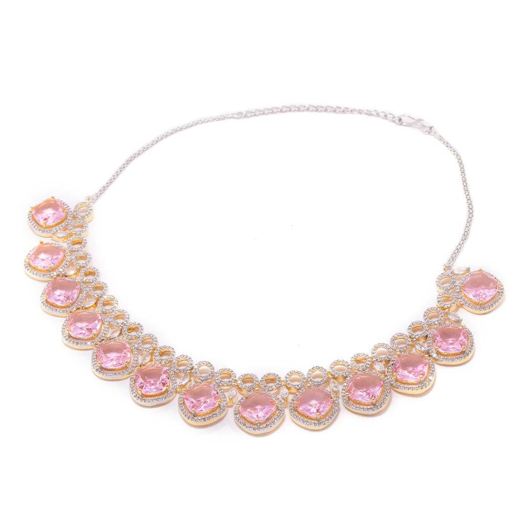 Eternal Grace Necklace Set (Pink) : NRO06