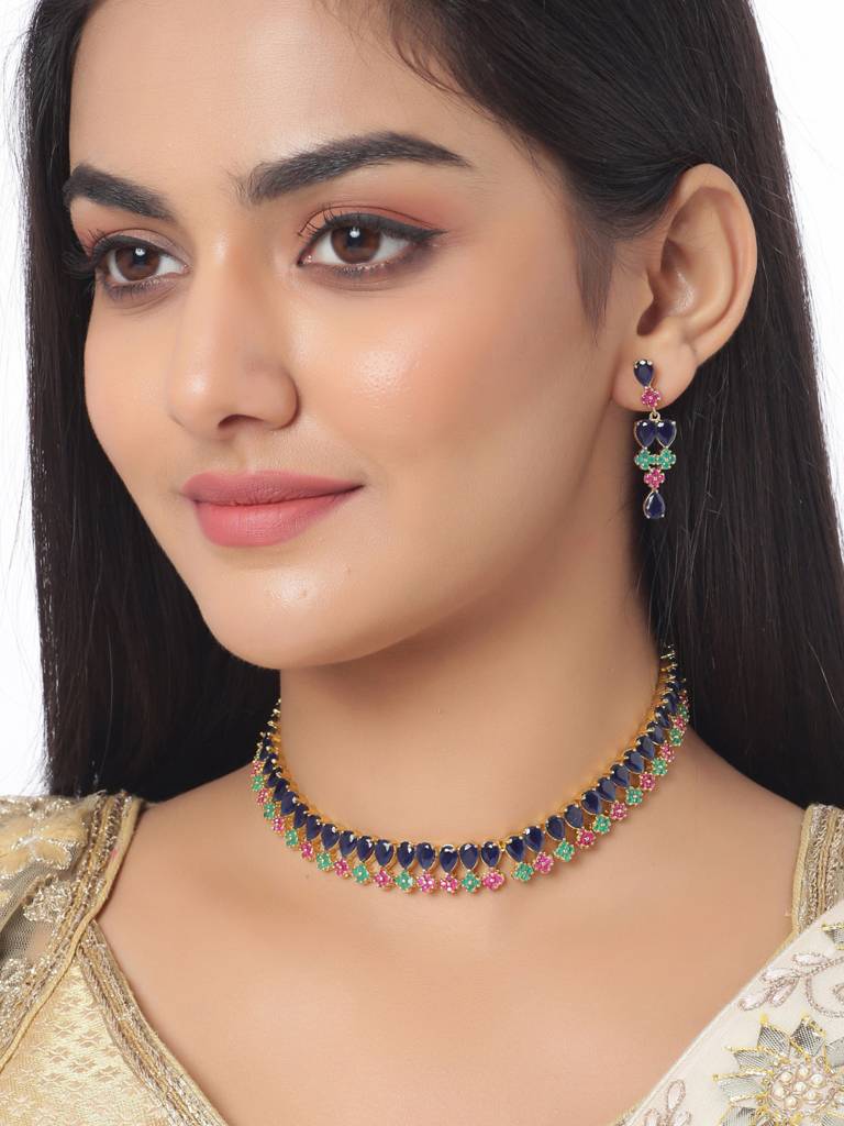 Neelam Jewellery Set : ABGDJS07