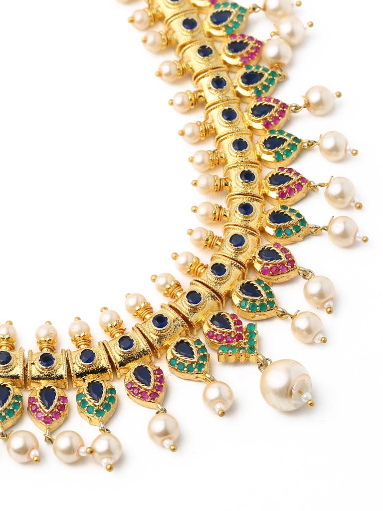 Leela Jewellery Set : ABGDJS10