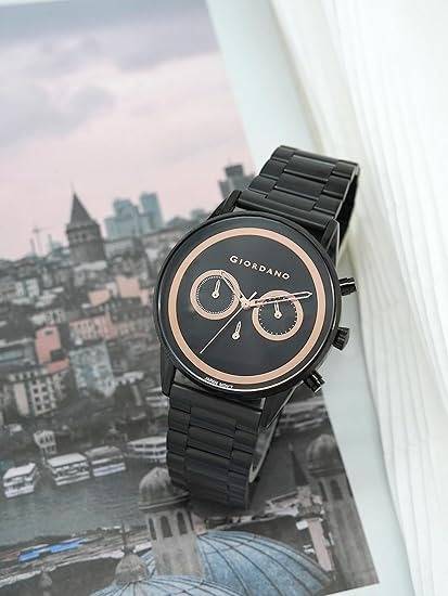 Analog Stylish Watch For Men & Boys Water Resistant Fashion Watch Round Shape. : GZ-50087-33