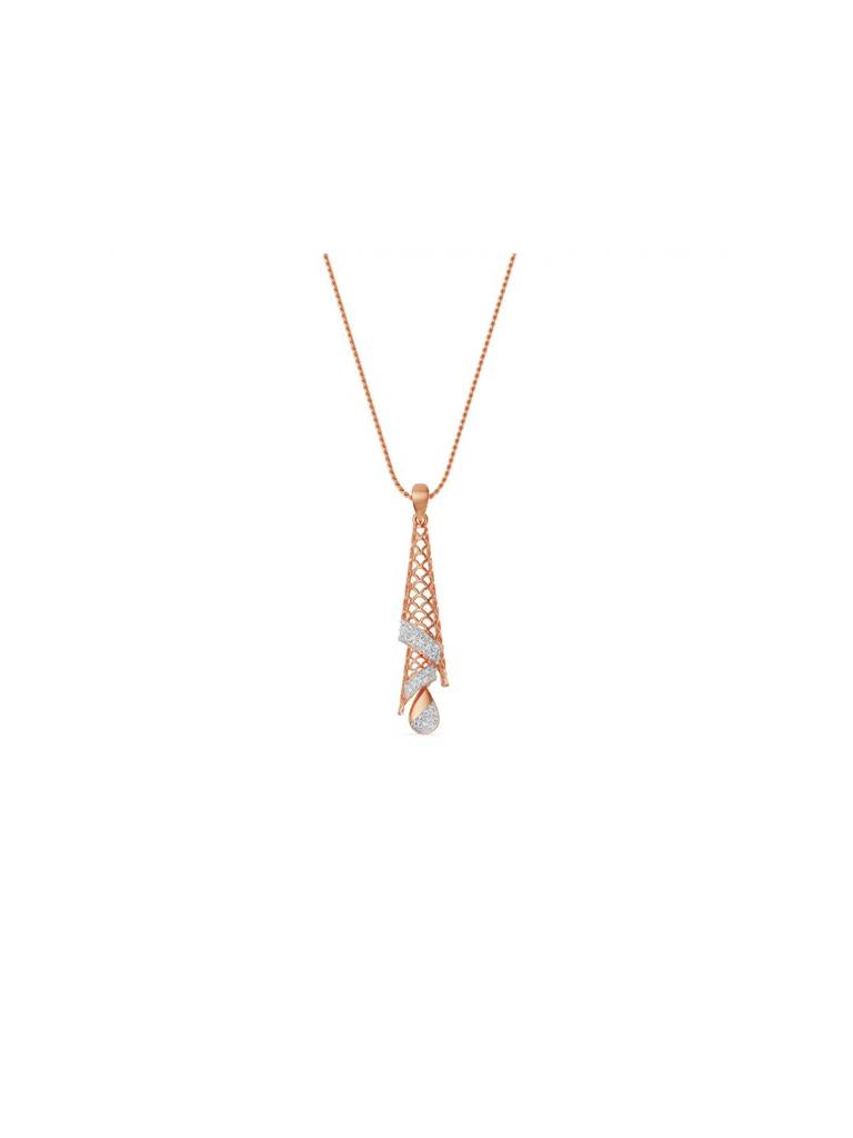Opulent Diamond Drop Pendant : P723