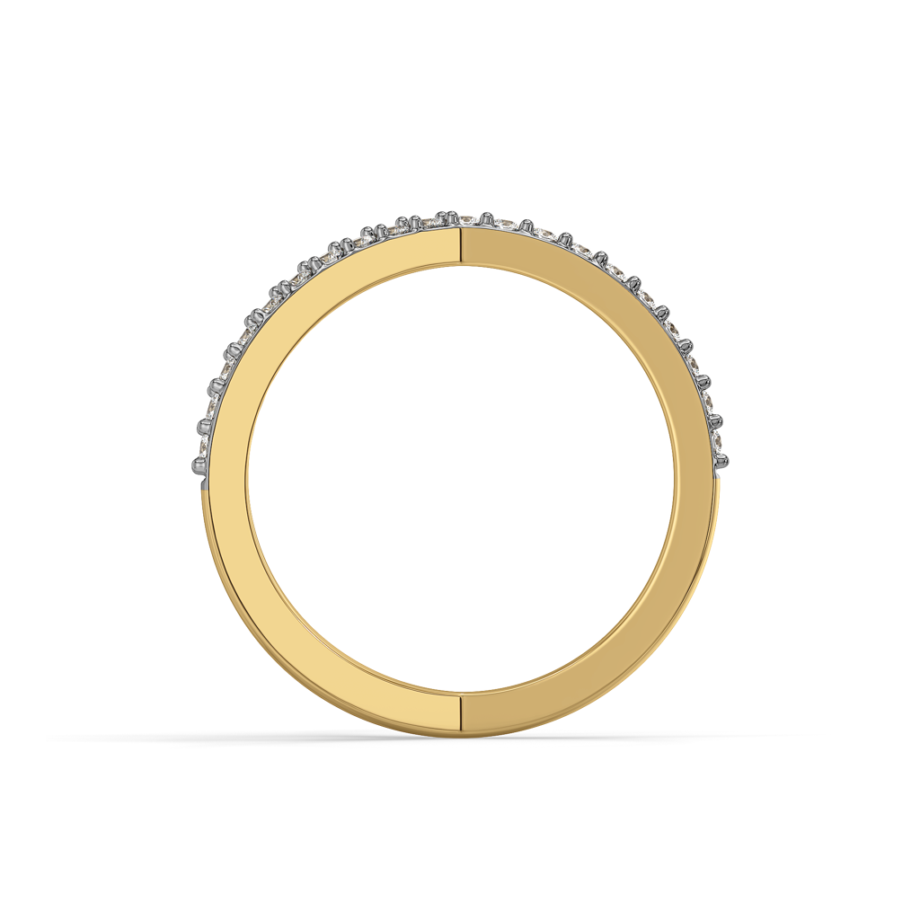 Luxe Interlock - Lab Diamond Cocktail Ring : LLRG0105