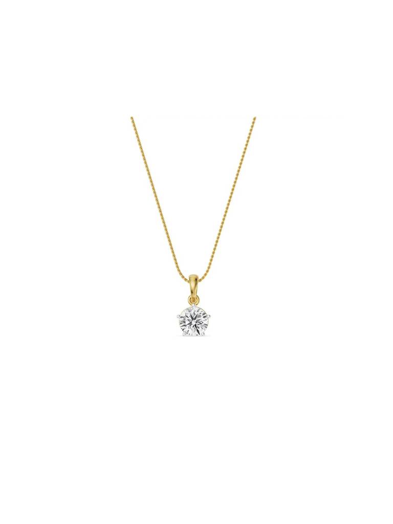 1 Ct Round Diamond Pendant : P722