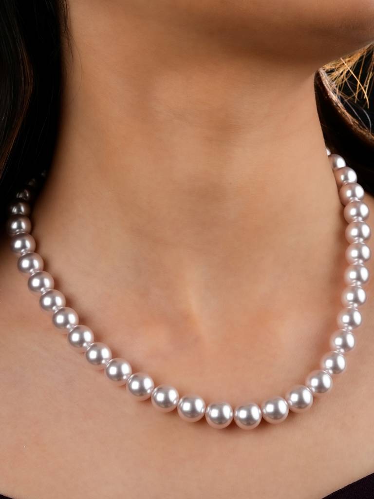 Fossil Pink Pearls Necklace Set : PRMBS16