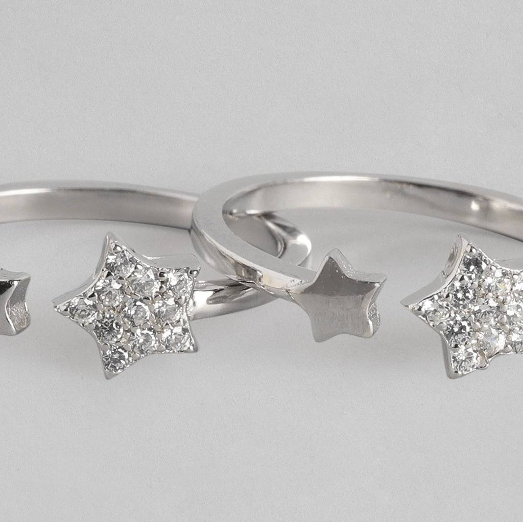 You Are The Star 925 Silver Toe Ring : TOE-10026