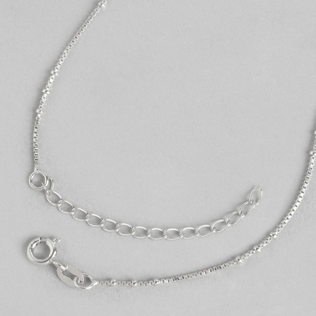 Infinity-Heart 925 Sterling Silver Necklace : NL-30172