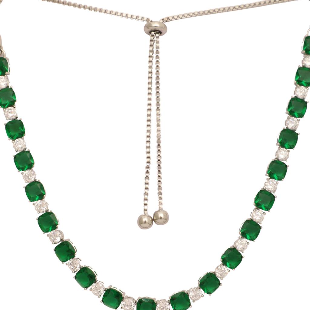 Emerald Diamond Anti Tarnish Luxe Set : YI24A0261N