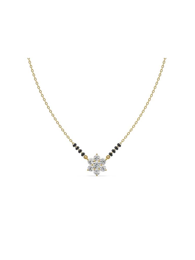 Blossom Diamond Mangalsutra : M14