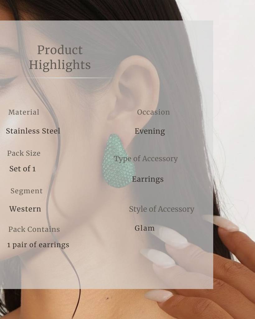 Rhinestone Studs : SIIRI54