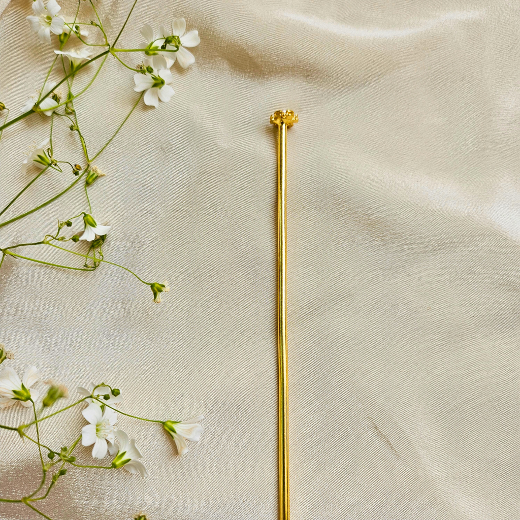 Pearl Motif Hair Bun Cage Accessory : HB006